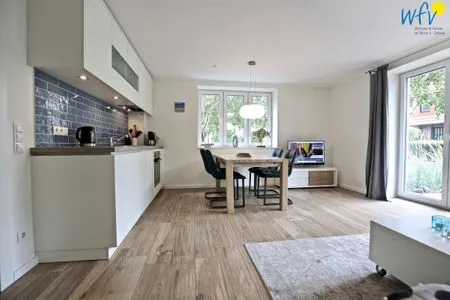 Küche / Küchenzeile Blanker Hans Ferienwohnung 2