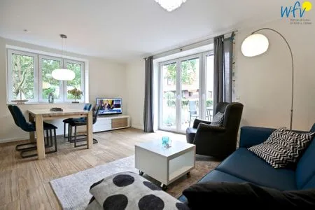 Wohnzimmer Blanker Hans Ferienwohnung 2