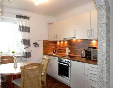 Küche in der Ferienwohnung Jessen´s Wattblick in Wittdün auf Amrum Ferienwohnung *Jessen´s Wattblick*