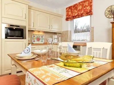 Kitchen Landhaus Residenz Kirchsee Strandidyll