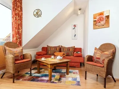 Living room Landhaus Residenz Kirchsee Strandidyll