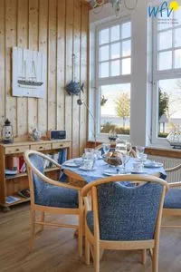 Wohnzimmer Weisses Rössl Ferienwohnung Seepferdchen