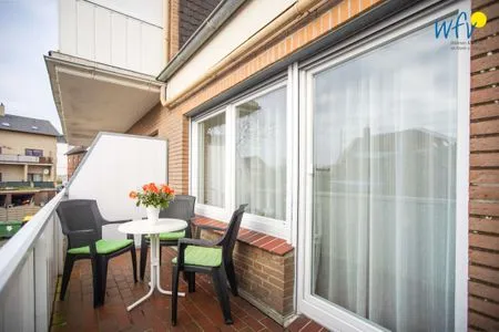 Balkon Alter Damenpfad 3 Ferienwohnung Inselnest