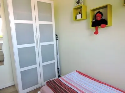 Schlafzimmer mit zwei Einzelbetten Neue Reihe Neue Reihe 28 - Wohnung Wolke 7