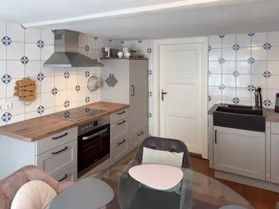  Friesenhaus Amrum Ferienhaushälfte „Klönschnack"