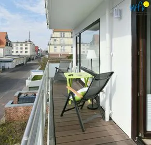 Balkon Haus Meeresluft Ferienwohnung 18