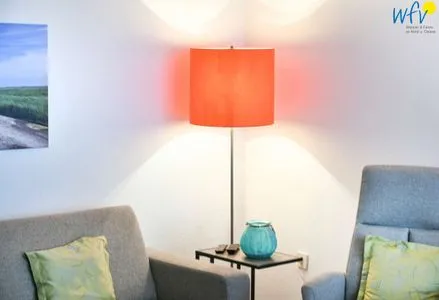 Wohnzimmer Haus Elisabeth-Anna-Straße 28 Ferienwohnung Minette