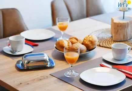 Dekoratives Detail Haus Elisabeth-Anna-Straße 28 Ferienwohnung Minette