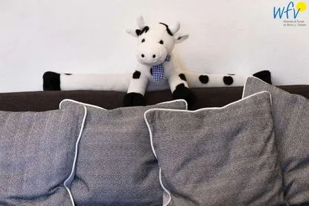 Wohnzimmer Familienhaus im Dorfgroden 27 Ferienwohnung Zugvogel