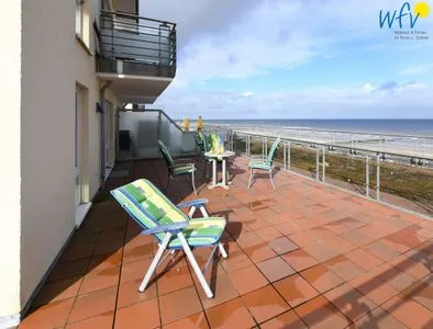 Dachterrasse Kaiserhof Ferienwohnung 109