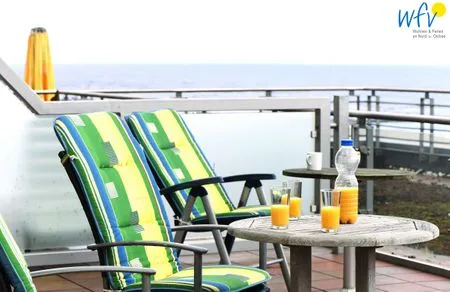 Dachterrasse Kaiserhof Ferienwohnung 109