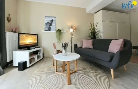 Wohnzimmer Haus Bahnhofstraße 11a Ferienwohnung 7