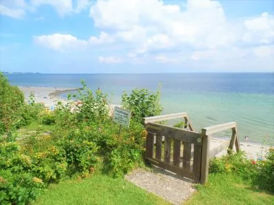 Strand Steilküste