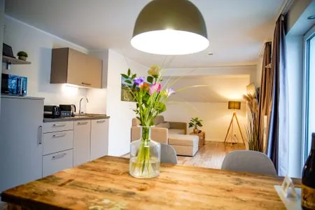 Wohnzimmer Smart Resorts Haus Opal Ferienwohnung 406