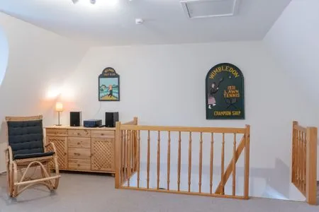 offenes Schlafzimmer mit Doppelbett Achtern Diek Achtern Diek 8a - Wohnung 5