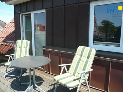 Terrasse Haus Erlenbusch Ferienwohnung 1