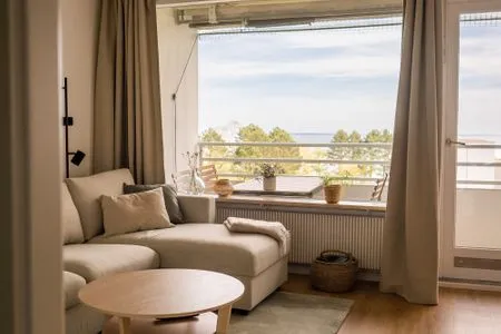 Wohnzimmer Ferienpark Sierksdorf meerwärts