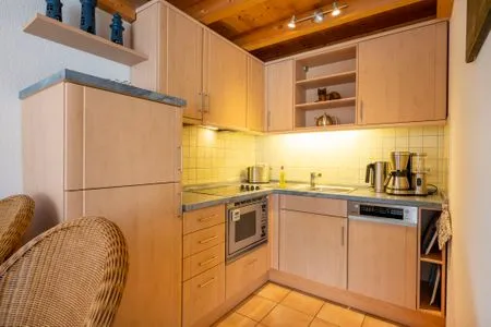 offene Küche Residenz am Strand Wohnung 1-17
