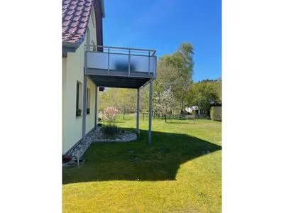 Hausansicht  Wohnung Manu