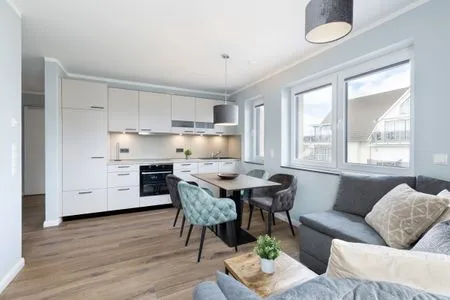 Wohnzimmer Sturmfrei Ferienwohnung "Suite 5"