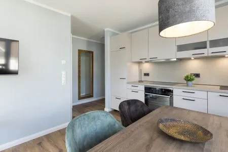 Küche / Küchenzeile Sturmfrei Ferienwohnung "Suite 5"