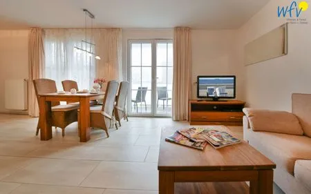 Wohnzimmer Villa Verdi Ferienwohnung 5