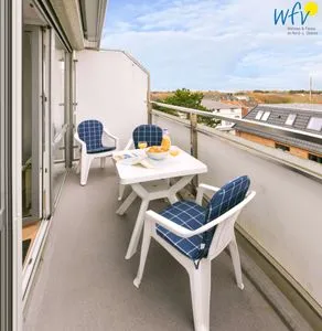 Balkon Haus Seeluft Ferienwohnung 37