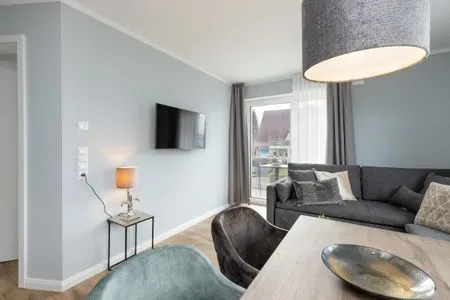 Wohnzimmer Sturmfrei Ferienwohnung "Suite 4"