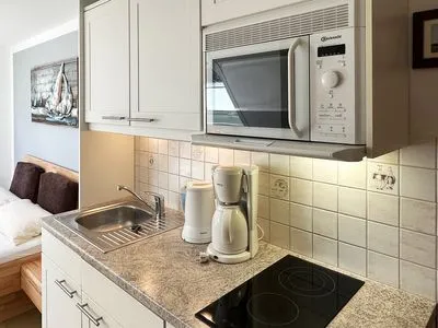 Küche / Küchenzeile Haus *Üüs Aran* Ferienwohnung *Üüs Aran 2*