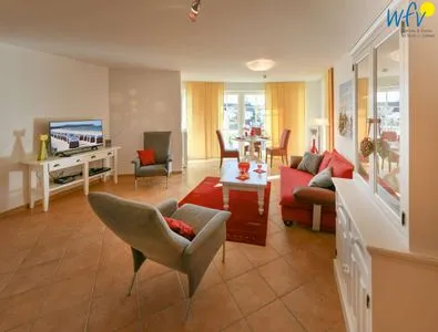 Wohnzimmer Villa Vogelsang Ferienwohnung 6