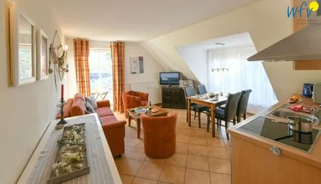 Wohnzimmer Villa Vogelsang Ferienwohnung 11