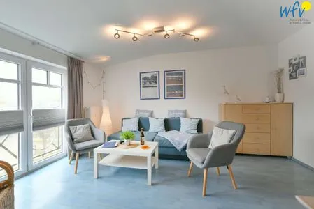 Wohnzimmer Villa Kranich Ferienwohnung 8