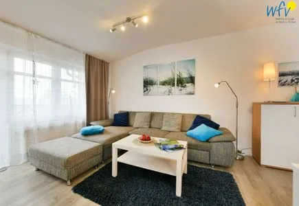 Wohnzimmer Villa Kranich Ferienwohnung 9