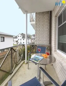 Balkon Villa Kranich Ferienwohnung 6