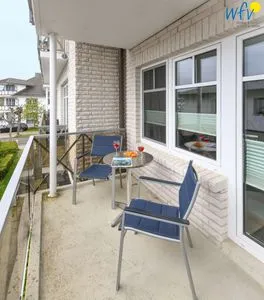 Balkon Villa Kranich Ferienwohnung 6