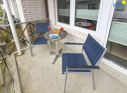 Balkon Villa Kranich Ferienwohnung 6