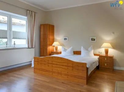 Schlafzimmer Haus am Hövt Ferienwohnung 1