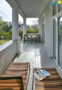 Terrasse Haus am Hövt Ferienwohnung 2