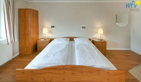 Schlafzimmer Haus am Hövt Ferienwohnung 7