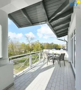 Balkon Haus am Hövt Ferienwohnung 8