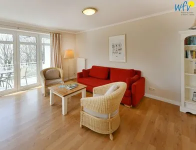 Wohnzimmer Haus am Hövt Ferienwohnung 9