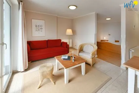 Wohnzimmer Haus am Hövt Ferienwohnung 10