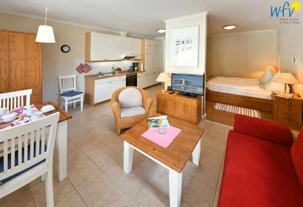 Wohnzimmer Haus am Hövt Ferienwohnung 13