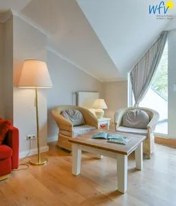 Wohnzimmer Haus am Hövt Ferienwohnung 15