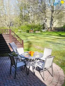 Terrasse Haus am Hövt Ferienwohnung 16