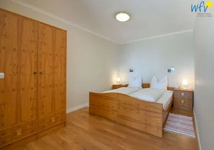 Schlafzimmer Haus am Hövt Ferienwohnung 98