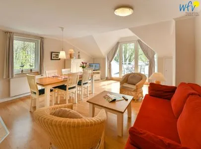 Wohnzimmer Haus am Hövt Ferienwohnung 99