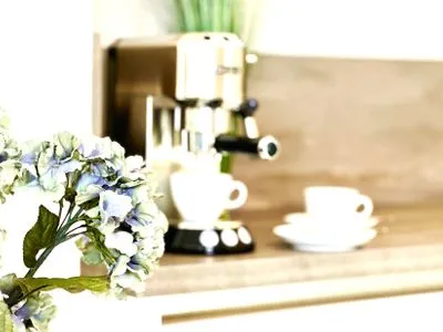 Kaffeepadmaschine Logierhaus Friedrich WE 6 - "Strandperle"