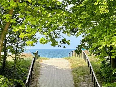 Strandaufgang Logierhaus Friedrich WE 6 - "Strandperle"