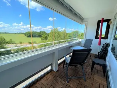 Balkon Panoramic Sonnenbalkon bis zum Abendrot